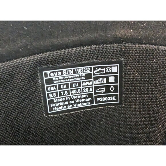 Teva Tall Boots Womens 9.5M Anaya Waterproof Tall Black Leather Heeled Shoes NWB - Picture 9 of 12